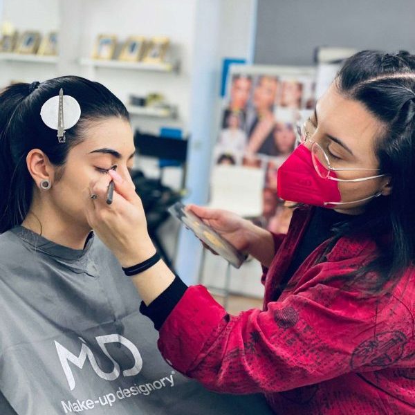 Risultato make-up realizzato da studente MUD